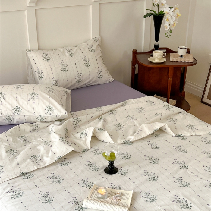 91家纺网 家纺一手货源 找家纺 棉眠 2023 全棉夏被 罗马假日夏被