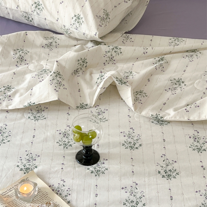 91家纺网 家纺一手货源 找家纺 棉眠 2023 全棉夏被 罗马假日夏被