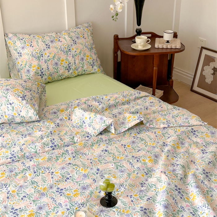 91家纺网 家纺一手货源 找家纺 棉眠 2023 全棉夏被 肯辛顿公园