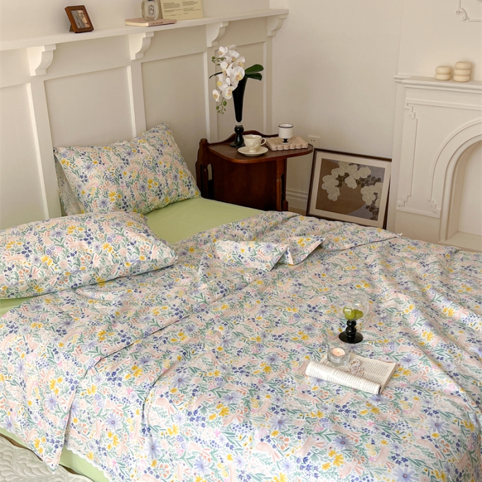 91家纺网 家纺一手货源 找家纺 棉眠 2023 全棉夏被 肯辛顿公园