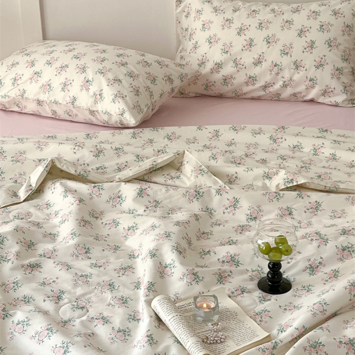 91家纺网 家纺一手货源 找家纺 棉眠 2023 全棉夏被 伊思玫夏被