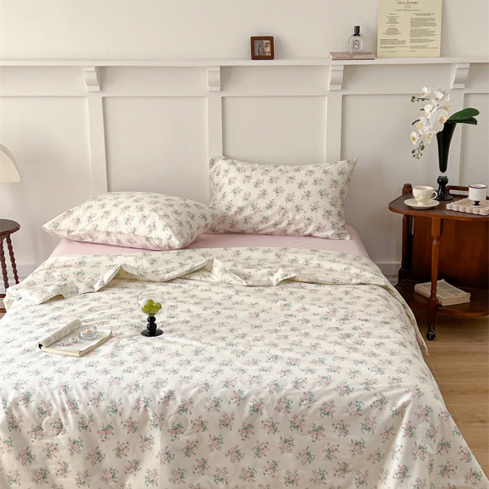 91家纺网 家纺一手货源 找家纺 棉眠 2023 全棉夏被 伊思玫夏被