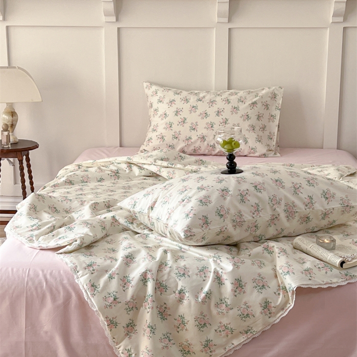 91家纺网 家纺一手货源 找家纺 棉眠 2023 全棉夏被 伊思玫夏被