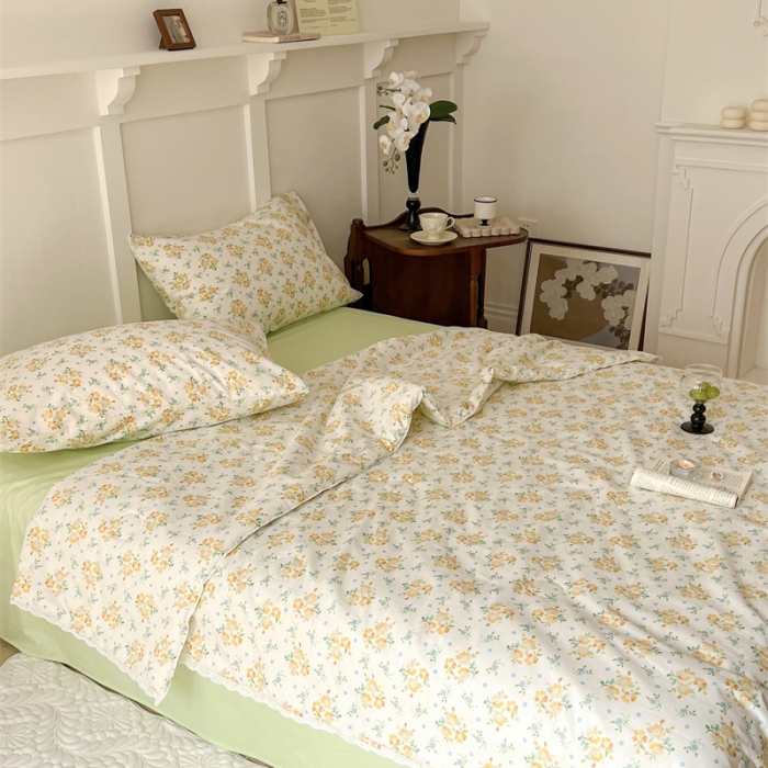 91家纺网 家纺一手货源 找家纺 棉眠 2023 全棉夏被 洋兰夏被