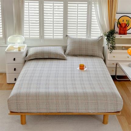 91家纺网 家纺一手货源 找家纺 （总）宝齐莱 2023新款全棉13372北欧风印花单品床笠