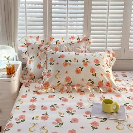 91家纺网 家纺一手货源 找家纺 （总）宝齐莱 2023新款全棉13372韩版印花枕套