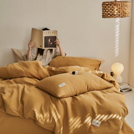 91家纺网 家纺一手货源 找家纺 （总）简家居 2022新款冬季全棉空气层小提花四件套