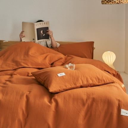 91家纺网 家纺一手货源 找家纺 （总）简家居 2022新款冬季全棉空气层小提花四件套