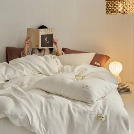 91家纺网 家纺一手货源 找家纺 （总）简家居 2022新款冬季全棉空气层小提花四件套