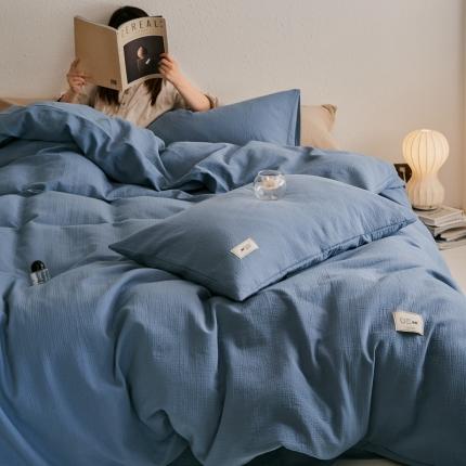 91家纺网 家纺一手货源 找家纺 （总）简家居 2022新款冬季全棉空气层小提花四件套