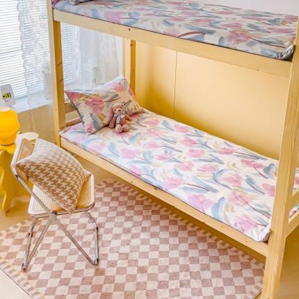 91家纺网 家纺一手货源 找家纺 （总）金丝鸟 2023新款全棉加水晶绒棉加绒床垫套