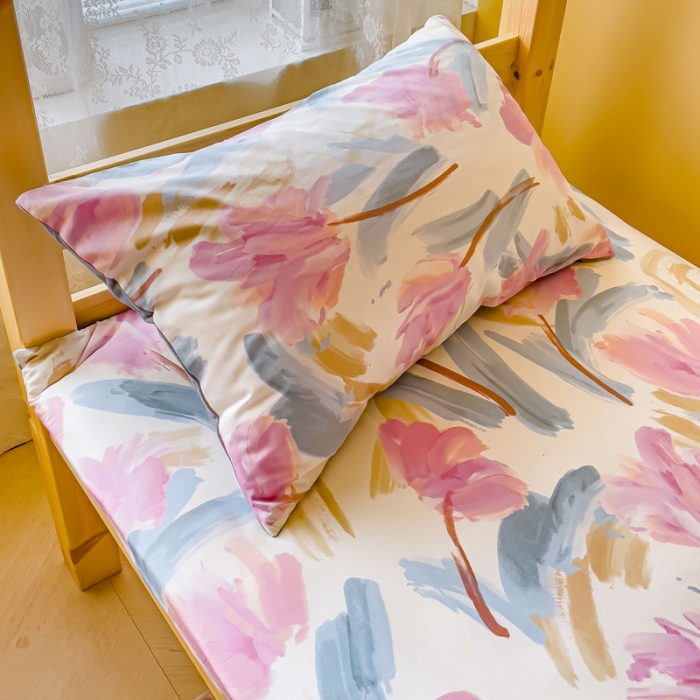 91家纺网 家纺一手货源 找家纺 （总）金丝鸟 2023新款全棉加水晶绒棉加绒床垫套