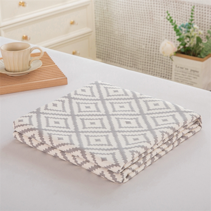 91家纺网 家纺一手货源 找家纺 首爱 2025新款原棉老粗布床单款三件套 时尚格—灰