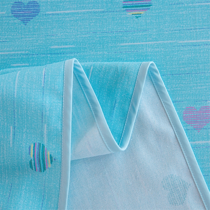 91家纺网 家纺一手货源 找家纺 首爱 2025新款原棉老粗布床单款三件套 心心相印