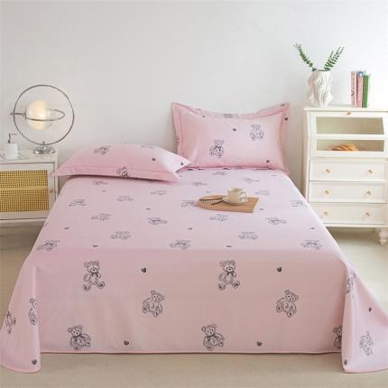 91家纺网 家纺一手货源 找家纺 总 棉乐町 2025新款原棉老粗布床单款三件套