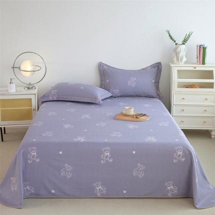 91家纺网 家纺一手货源 找家纺 总 棉乐町 2025新款原棉老粗布床单款三件套