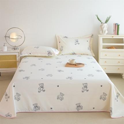 91家纺网 家纺一手货源 找家纺 总 棉乐町 2025新款原棉老粗布床单款三件套