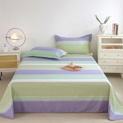 91家纺网 家纺一手货源 找家纺 总 棉乐町 2025新款原棉老粗布床单款三件套