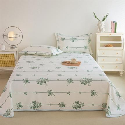 91家纺网 家纺一手货源 找家纺 总 棉乐町 2025新款原棉老粗布床单款三件套