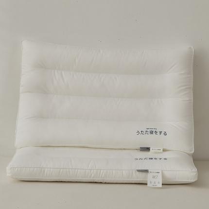 91家纺网 家纺一手货源 找家纺 乐可 2023新款全棉日系简约酒店枕 日系简约酒店枕-中