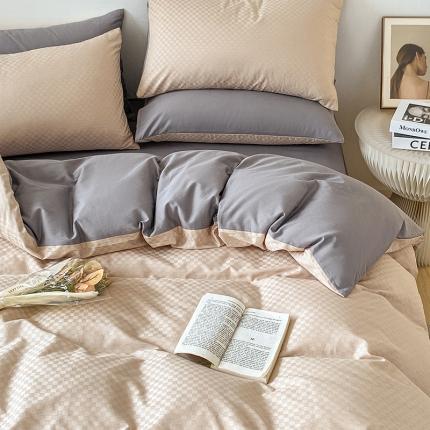 91家纺网 家纺一手货源 找家纺 （总）涵宸家纺 2023新款全棉提花菲比系列四件套