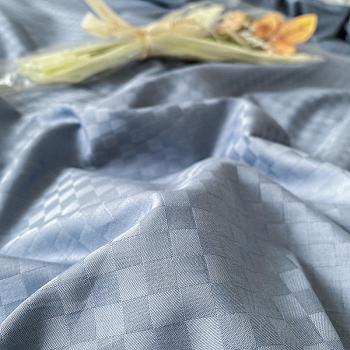 91家纺网 家纺一手货源 找家纺 涵宸家纺 2023新款全棉提花菲比系列四件套 菲比-宾利兰