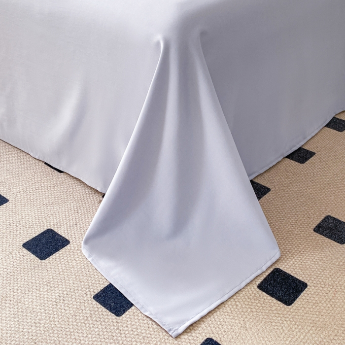 91家纺网 家纺一手货源 找家纺 涵宸家纺 2023新款全棉提花菲比系列四件套 菲比-曼越紫