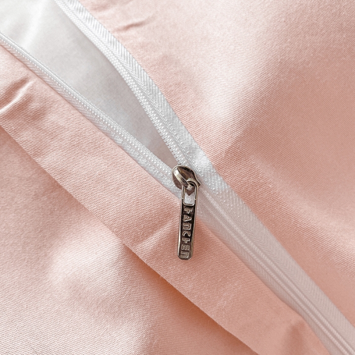 91家纺网 家纺一手货源 找家纺 涵宸家纺 2023新款全棉提花菲比系列四件套 菲比-玫瑰粉