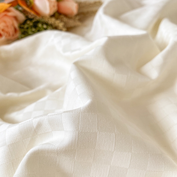 91家纺网 家纺一手货源 找家纺 涵宸家纺 2023新款全棉提花菲比系列四件套 菲比-珍珠粉