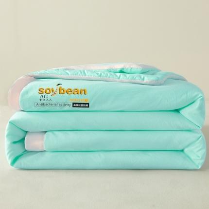 91家纺网 家纺一手货源 找家纺 （总）易博被业 热卖直播热款水洗针织棉手包边夏凉被