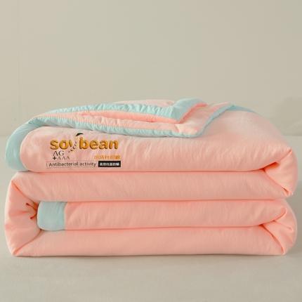 91家纺网 家纺一手货源 找家纺 （总）易博被业 热卖直播热款水洗针织棉手包边夏凉被