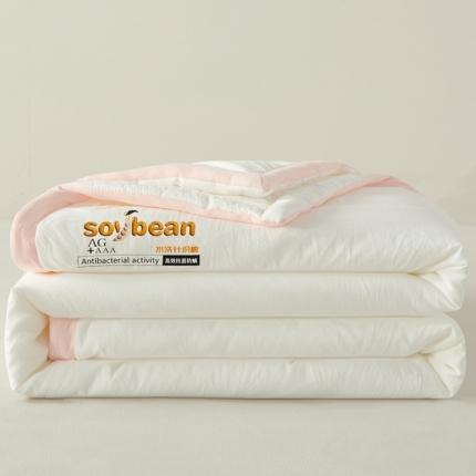 91家纺网 家纺一手货源 找家纺 易博被业 热卖直播热款水洗针织棉手包边夏凉被 珍珠白