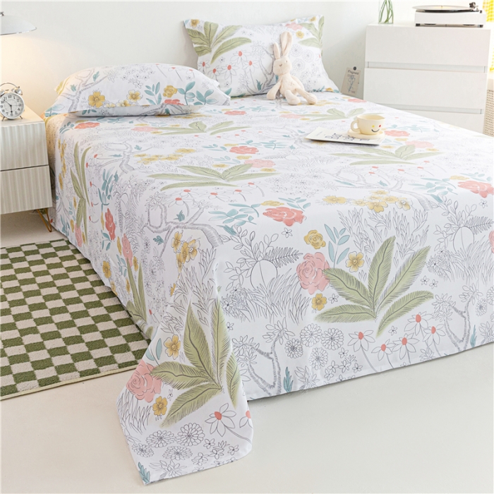 91家纺网 家纺一手货源 找家纺 首爱 2025新款竹纤维凉席三件套 浅香-绿