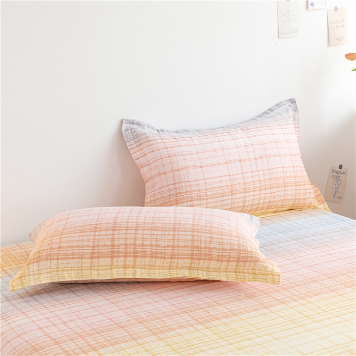 91家纺网 家纺一手货源 找家纺 首爱 2025新款竹纤维凉席三件套 晴天-桔