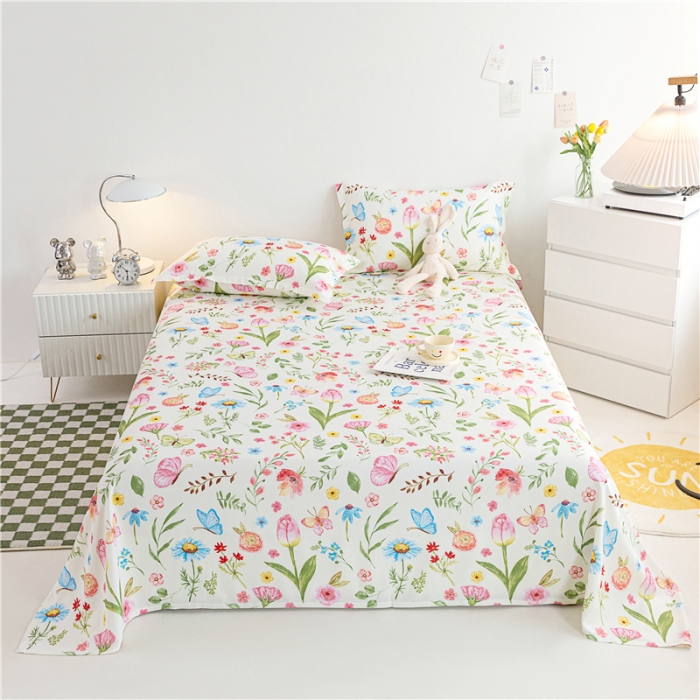 91家纺网 家纺一手货源 找家纺 首爱 2025新款竹纤维凉席三件套 微醺