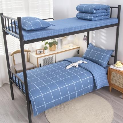 91家纺网 家纺一手货源 找家纺 乐旗 2023新款13372全棉三件套 格莱美