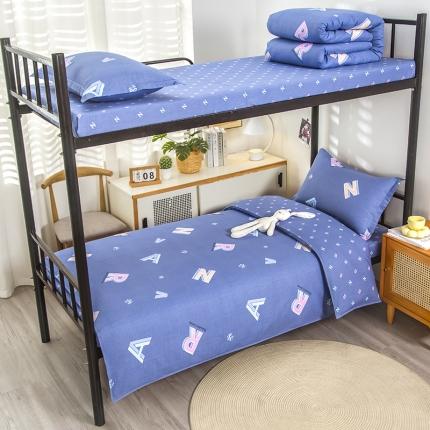 91家纺网 家纺一手货源 找家纺 乐旗 2023新款13372全棉三件套 时光