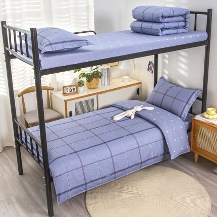 91家纺网 家纺一手货源 找家纺 乐旗 2023新款13372全棉三件套 亚伦