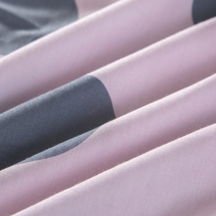 91家纺网 家纺一手货源 找家纺 乐旗 2023新款13372全棉三件套 波点