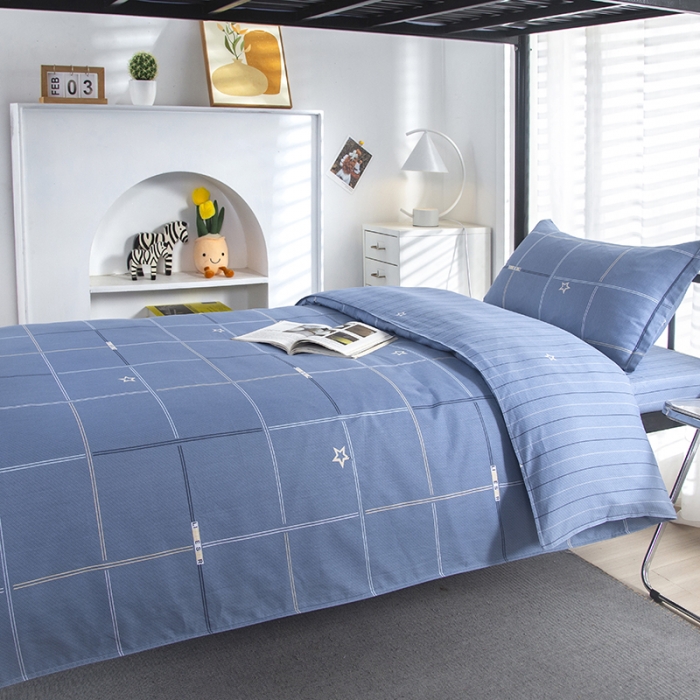 91家纺网 家纺一手货源 找家纺 乐旗 2023新款13372全棉三件套 潮流前线