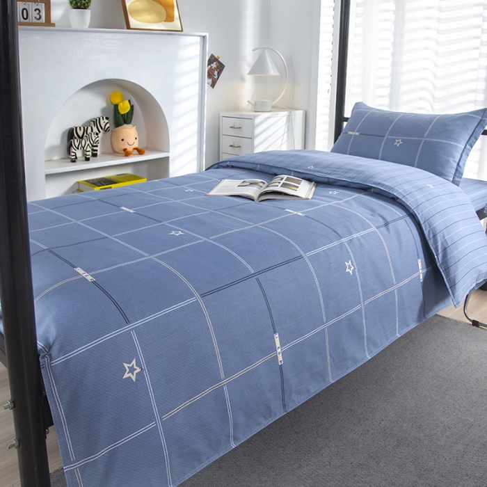 91家纺网 家纺一手货源 找家纺 乐旗 2023新款13372全棉三件套 潮流前线