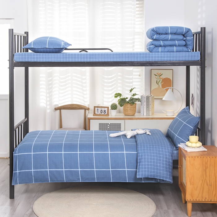 91家纺网 家纺一手货源 找家纺 乐旗 2023新款13372全棉三件套 格莱美