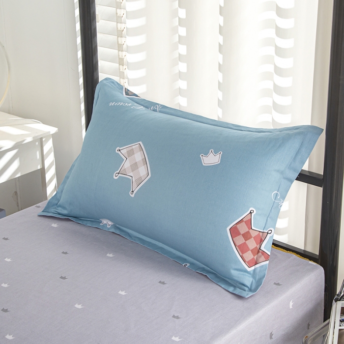 91家纺网 家纺一手货源 找家纺 乐旗 2023新款13372全棉三件套 皇冠假日