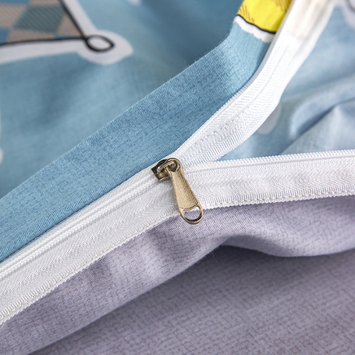 91家纺网 家纺一手货源 找家纺 乐旗 2023新款13372全棉三件套 皇冠假日