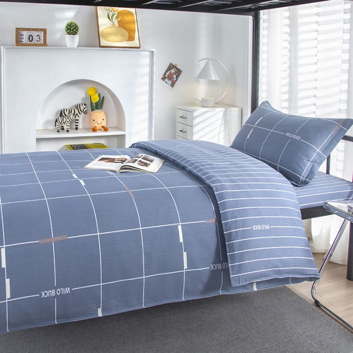 91家纺网 家纺一手货源 找家纺 乐旗 2023新款13372全棉三件套 凯尔洛