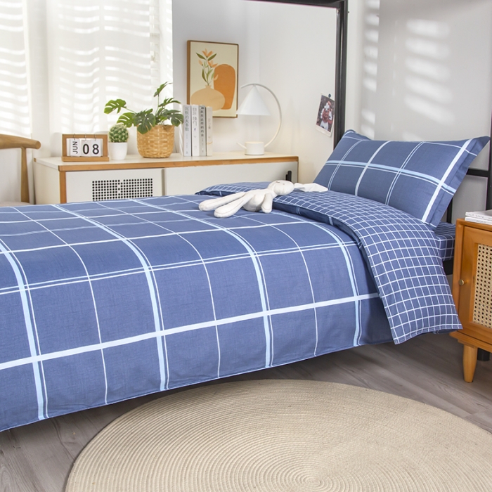 91家纺网 家纺一手货源 找家纺 乐旗 2023新款13372全棉三件套 千百度