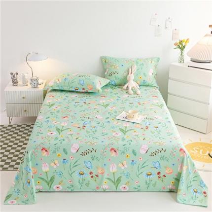 91家纺网 家纺一手货源 找家纺 总 棉乐町 2025新款竹纤维凉席三件套