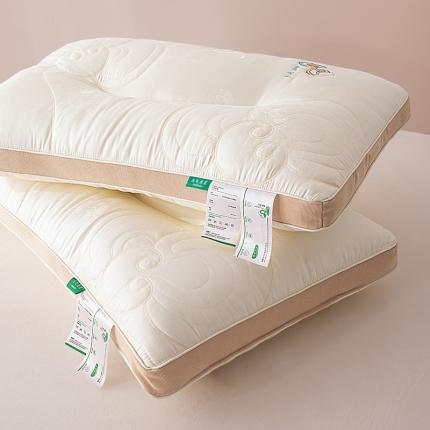 贵夫人 2023新款长白滋养灵芝护颈枕 米白