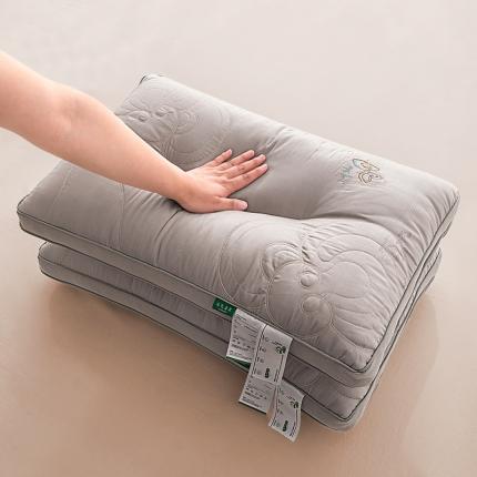 贵夫人 2023新款长白滋养灵芝护颈枕 灰色