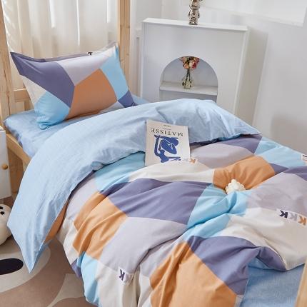 91家纺网 家纺一手货源 找家纺 总 晶缦家纺 2023新款全棉13372印花三件套